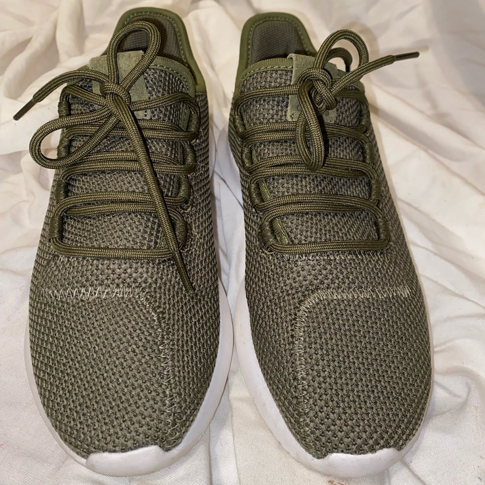 Olive Green Adidas Sneakers